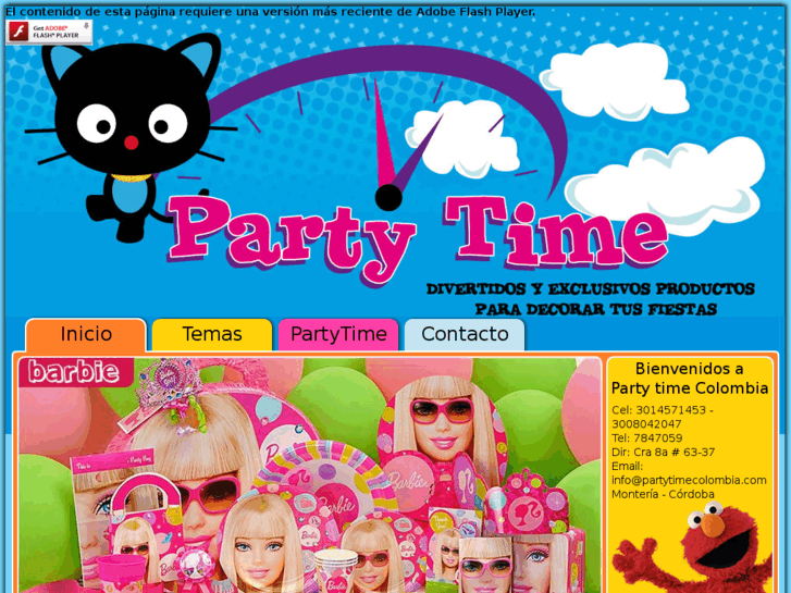 www.partytimecolombia.com