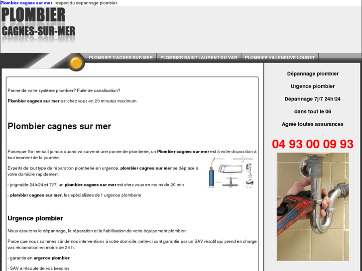 www.plombier-cagnes-sur-mer.com