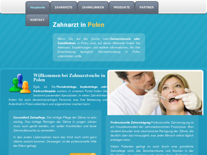 www.polen-zahnklinik.de