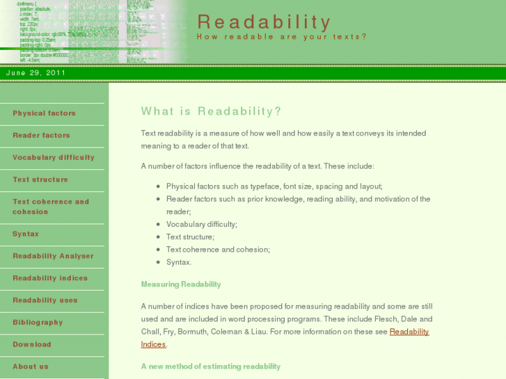 www.readability.biz