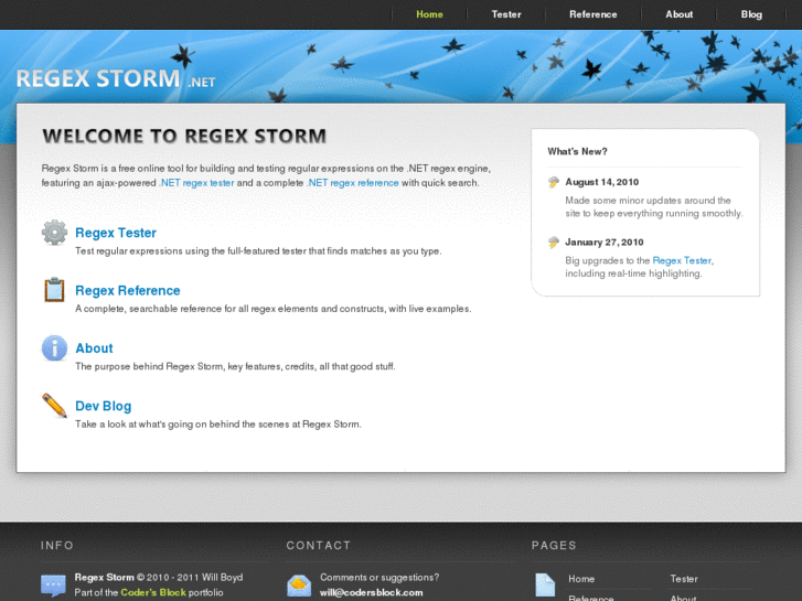 www.regexstorm.net