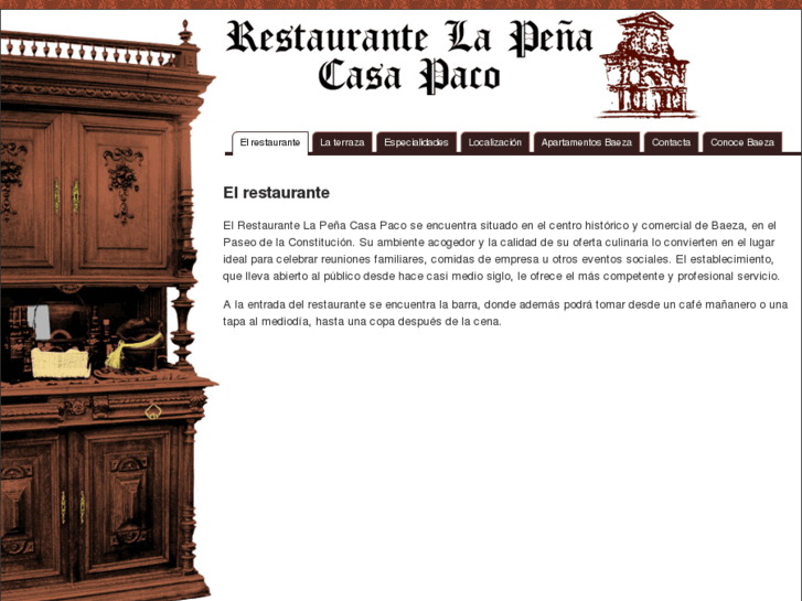 www.restaurantecasapacobaeza.com
