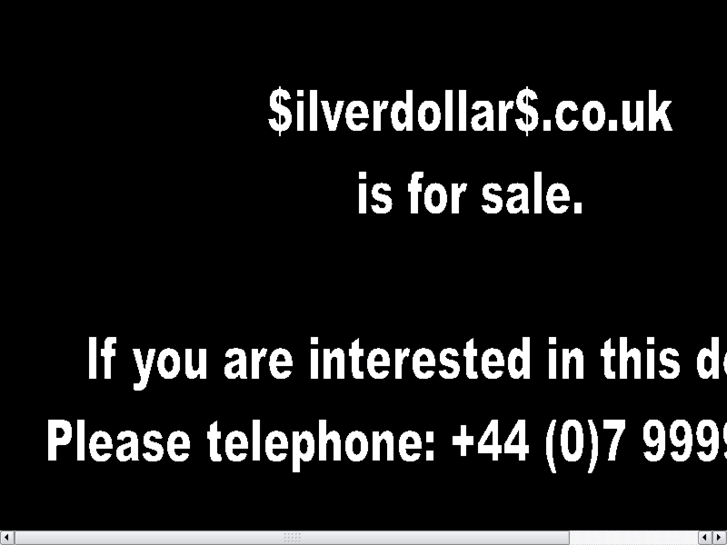 www.silverdollars.co.uk