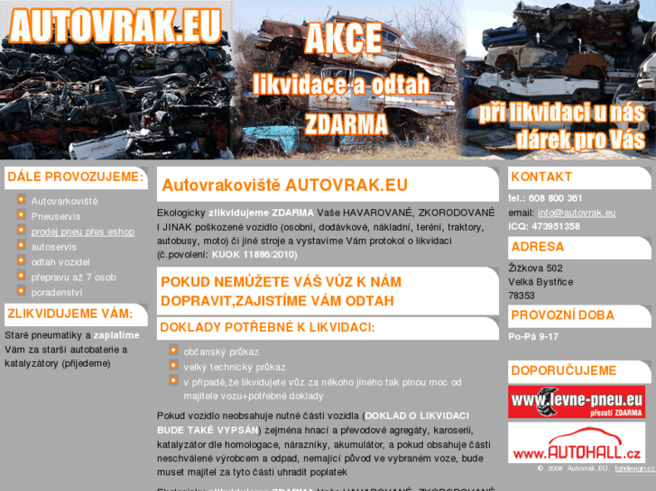 www.autovrak.eu