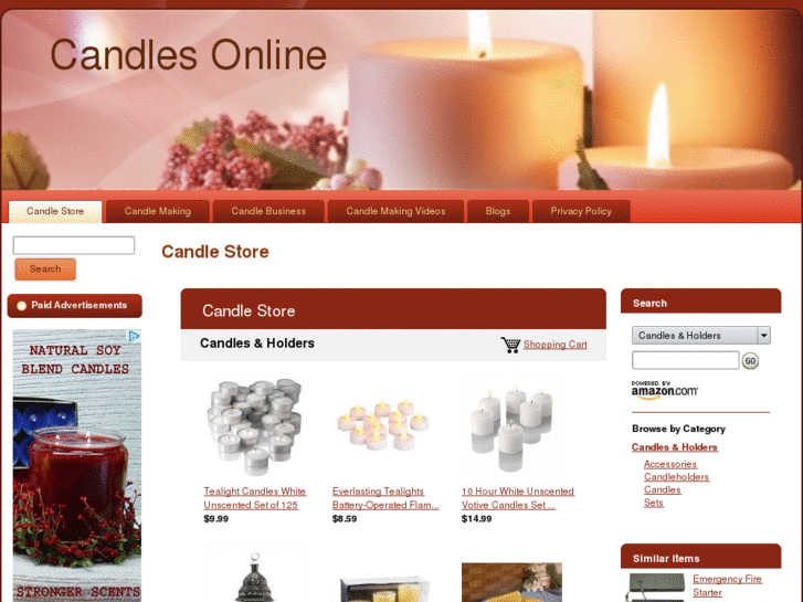 www.candlesonline.info