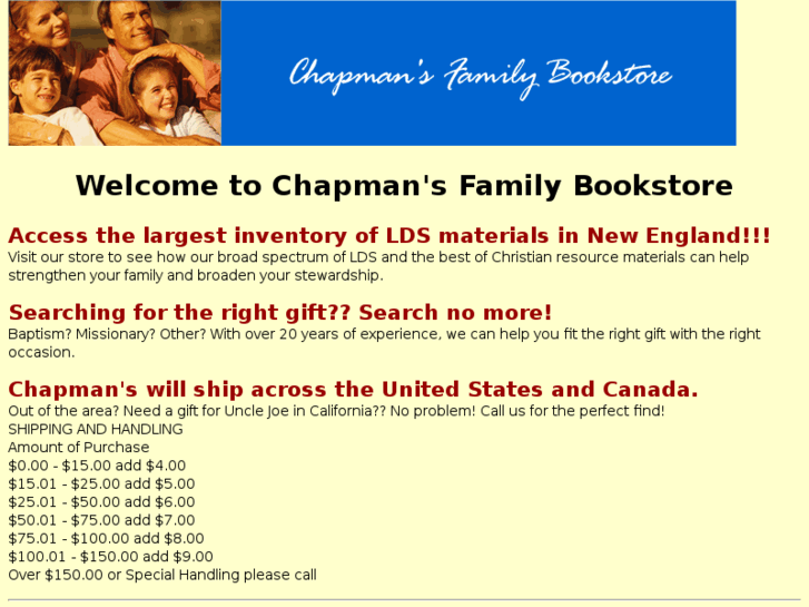 www.chapmanfamilybooks.com