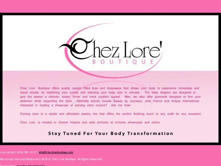 www.chezloreboutique.com