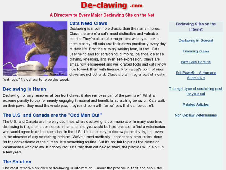 www.de-clawing.com