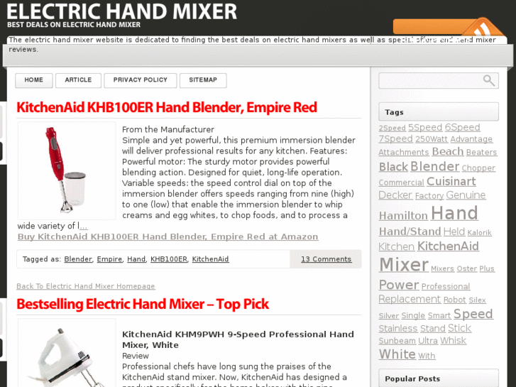 www.electrichandmixer.com