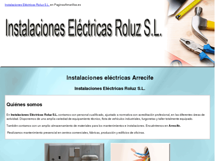 www.instalacioneselectricasroluz.net