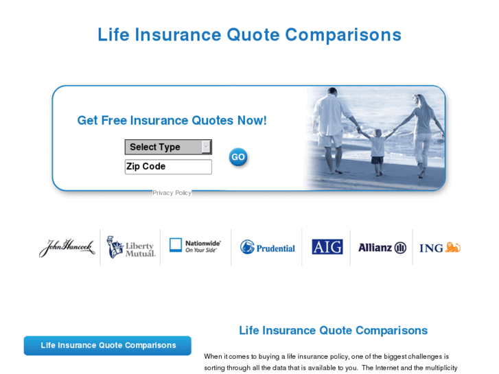 www.lifeinsurancequotecomparisons.com