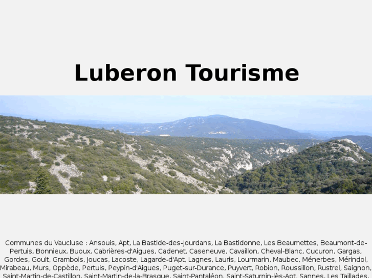 www.luberontourisme.com