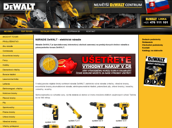 www.naradie-dewalt.sk