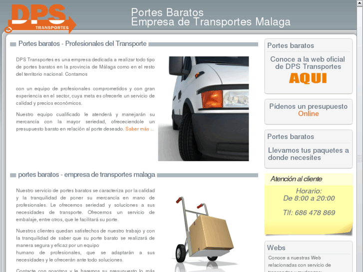 www.portes-baratos.com