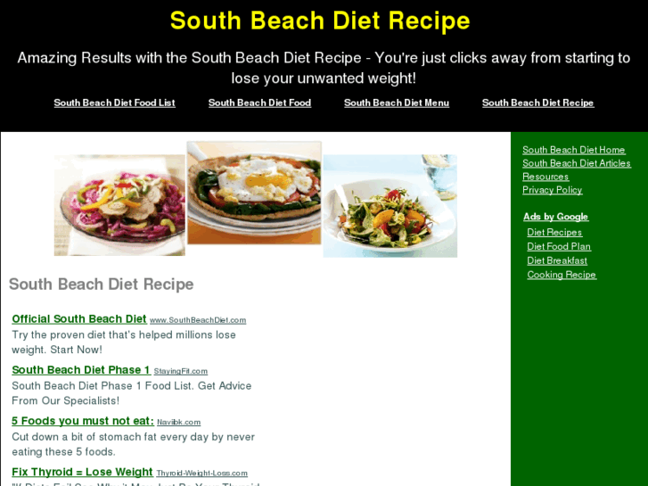 www.southbeachdietrecipe.org