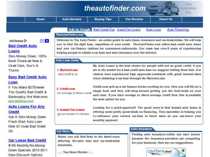 www.theautofinder.com