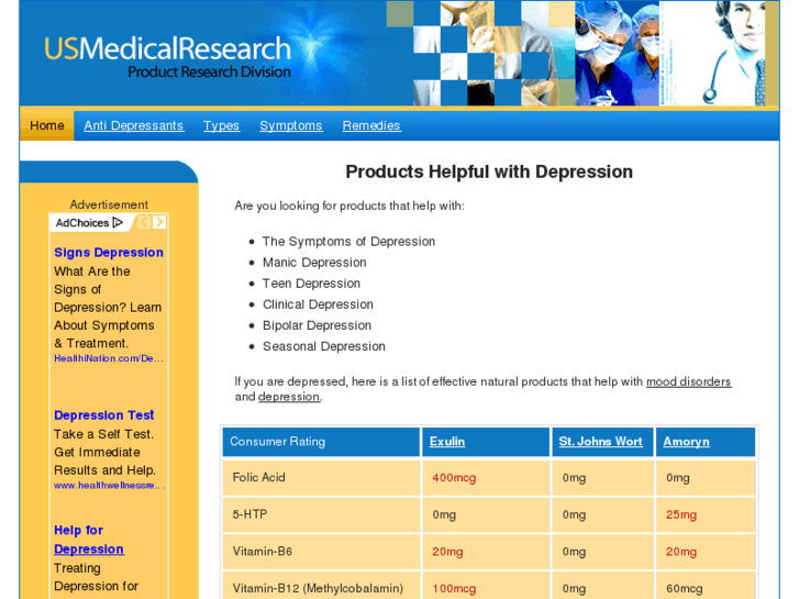 www.usmedicalresearch-depression.org