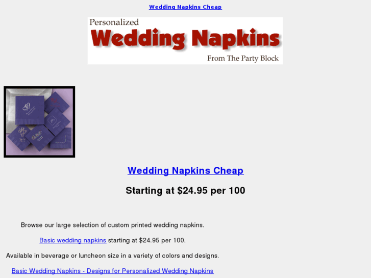 www.weddingnapkinscheap.com