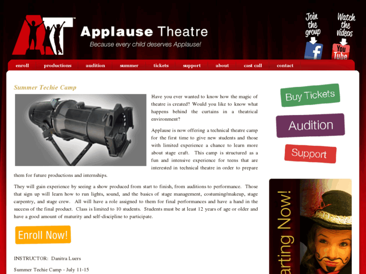 www.applausetheatre.com