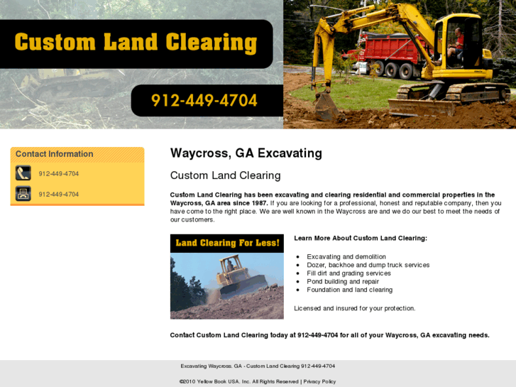 www.customlandclearingwayxga.com