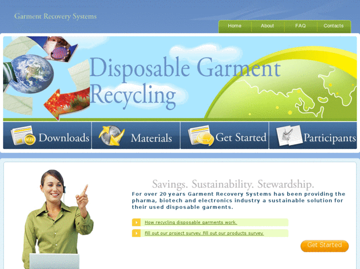 www.disposable-garment-recycling.com