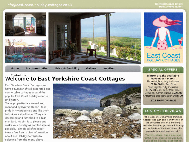 www.eastcoastholidaycottages.co.uk