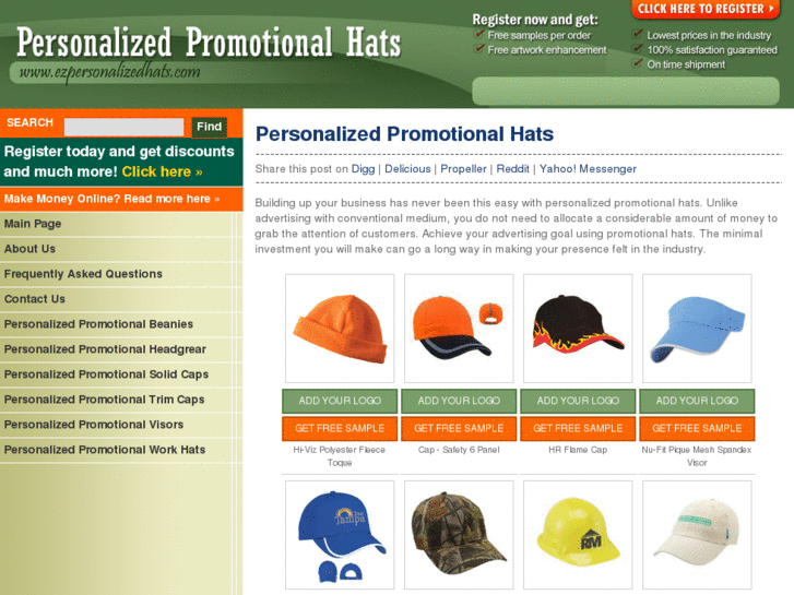 www.ezpersonalizedhats.com