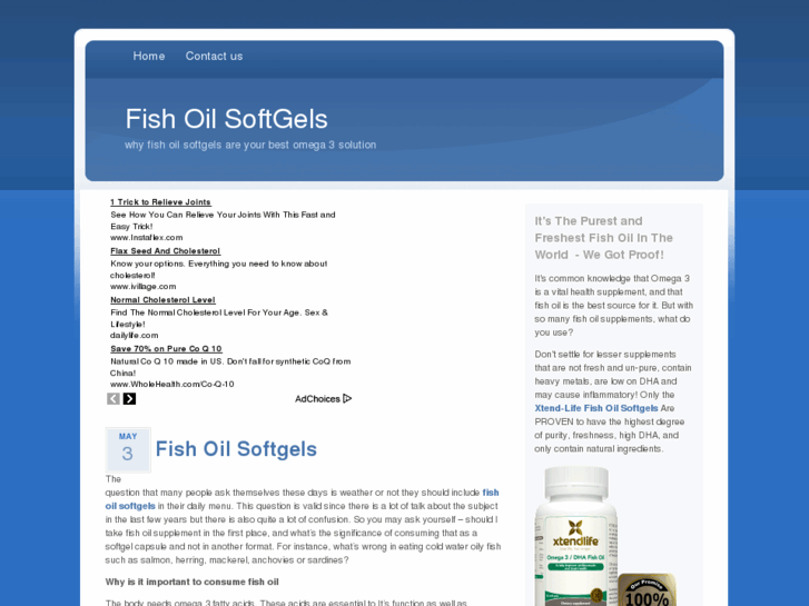 www.fishoilsoftgels.org