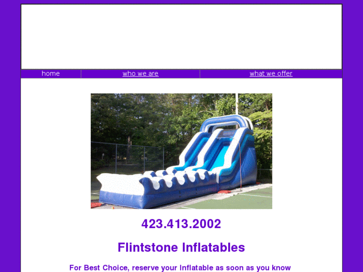 www.flintstoneinflatables.com