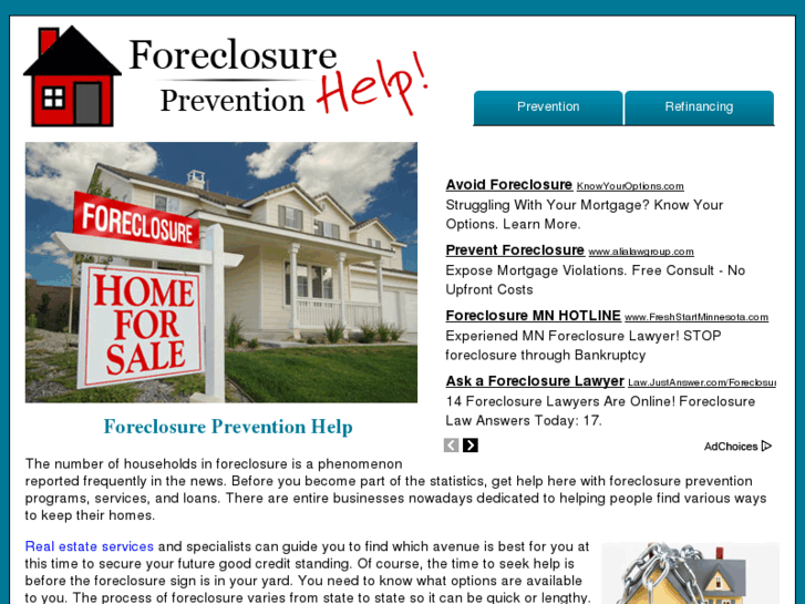 www.foreclosurepreventionhelp.biz