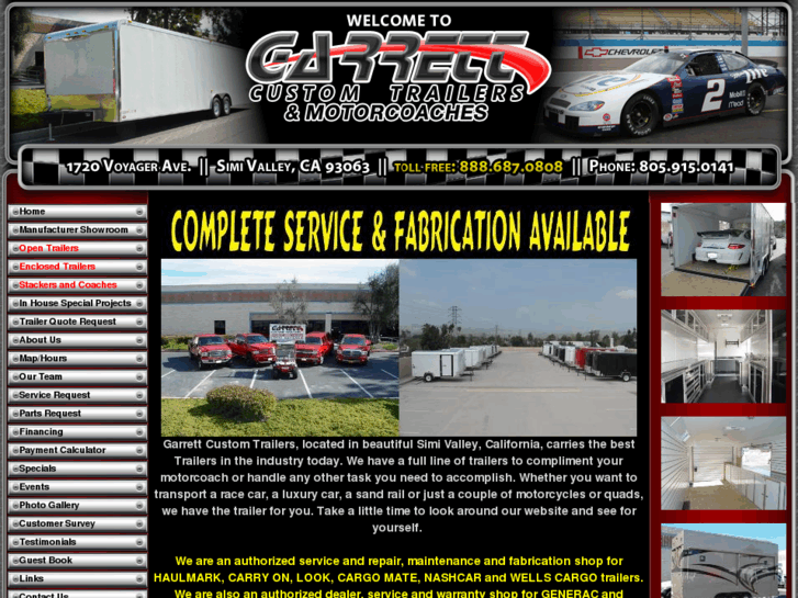 www.garrettcustomtrailers.com