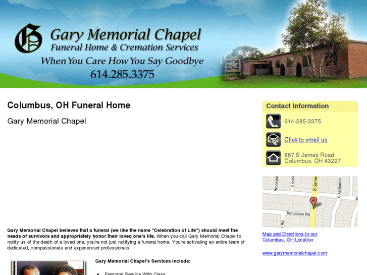 www.garymemorialchapel.net