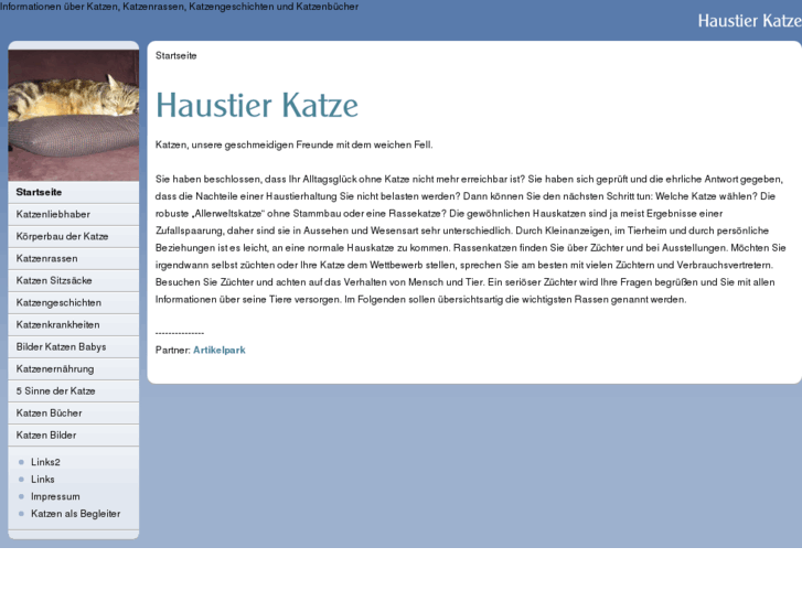 www.haustier-katze.de