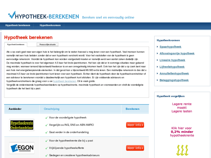 www.hypotheek-berekenen.com