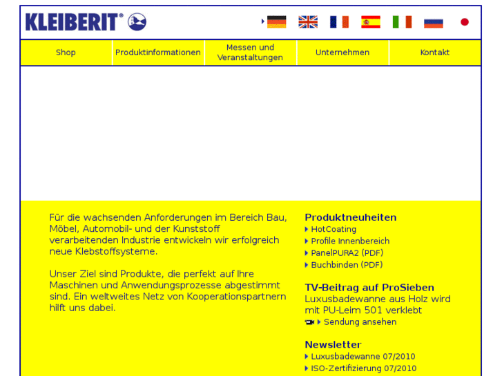www.kleiberit-adhesives.info