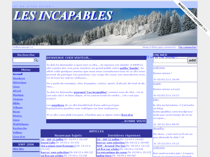 www.lesincapables.com