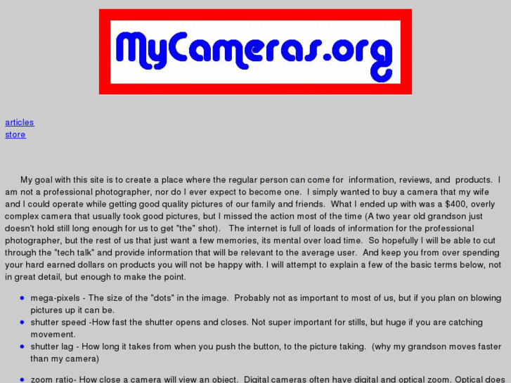 www.mycameras.org