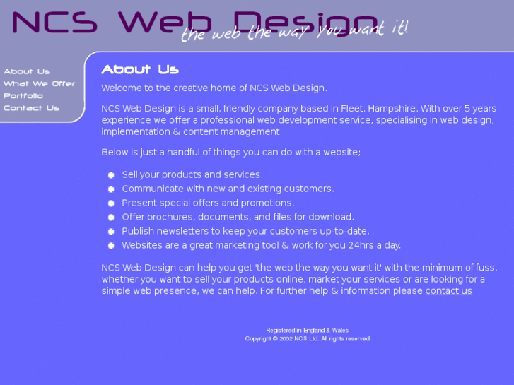 www.ncswebdesign.co.uk