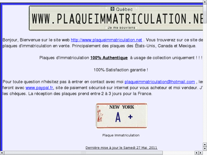 www.plaqueimmatriculation.biz