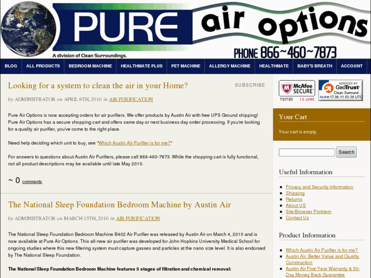 www.pureairoptions.com