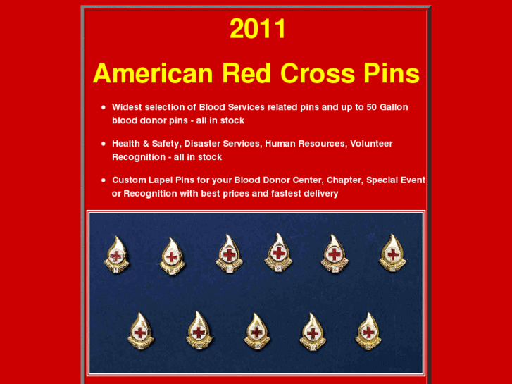 www.redcrossblooddonorpins.com