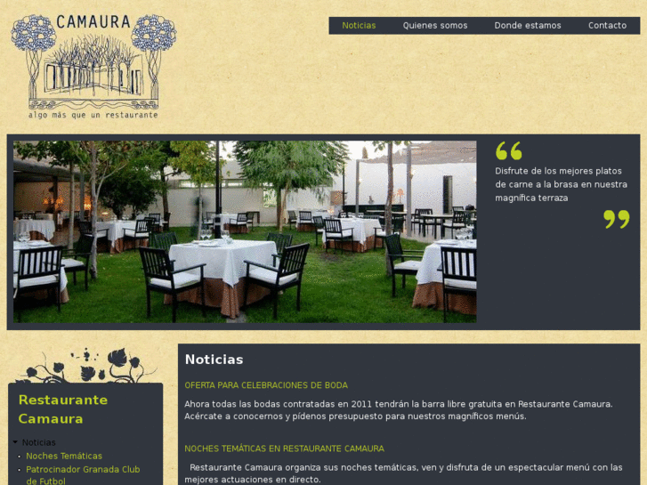 www.restaurantecamaura.com