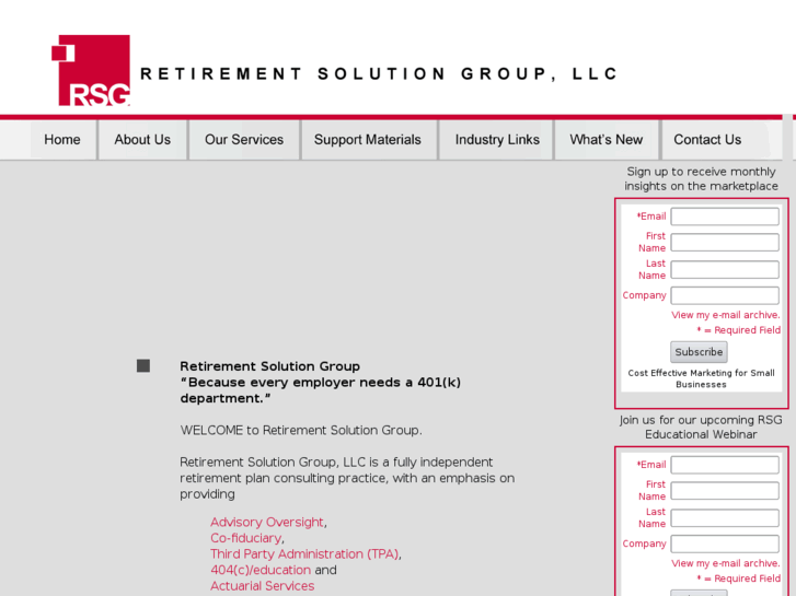 www.retirementsolutiongroup.com