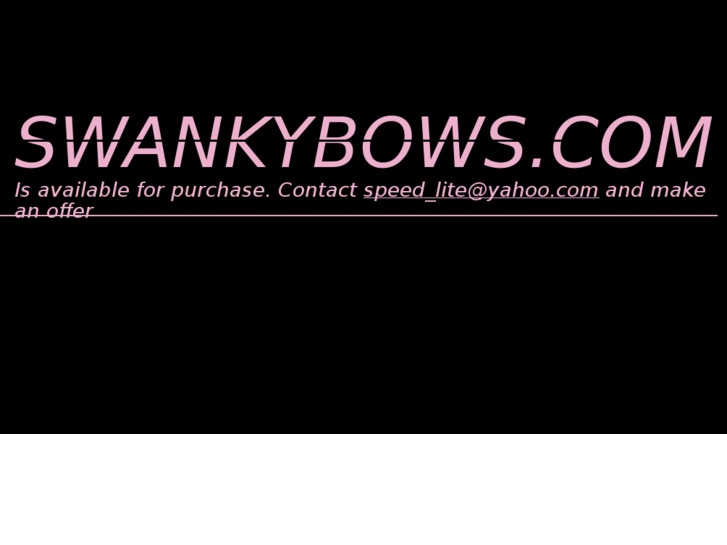 www.swankybows.com