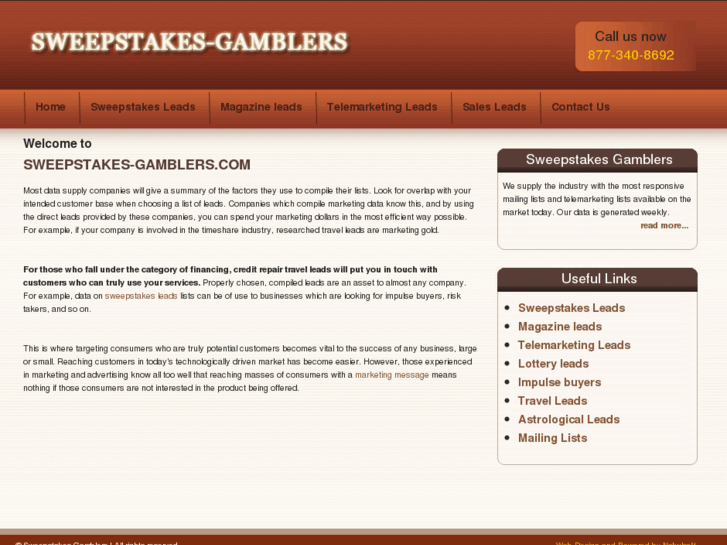 www.sweepstakes-gamblers.com