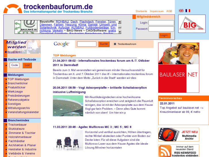 www.trockenbauforum.de