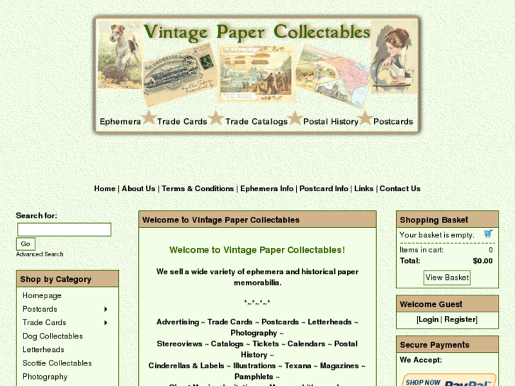 www.vintage-paper-collectables.com