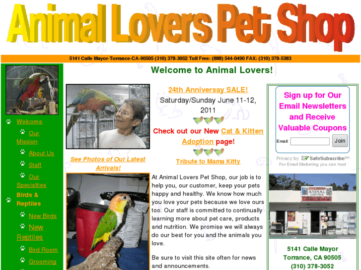 www.animalloverspetshop.com