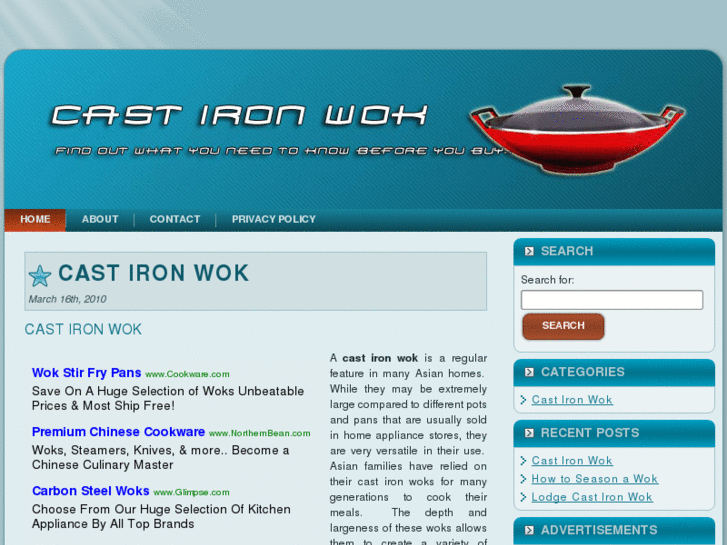 www.castironwok.net