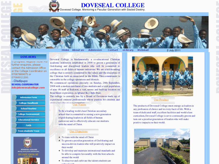 www.dovesealcollege.com